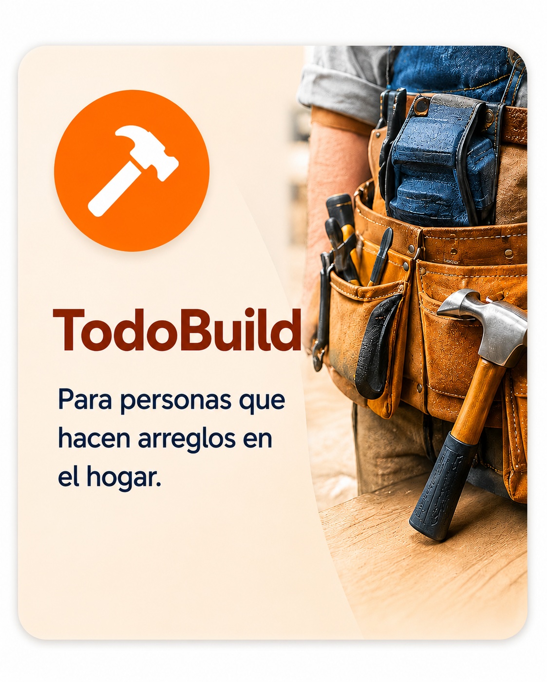 Tarjeta de TodoBuild para personas que hacen arreglos en el hogar